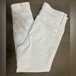 Madewell 10” High Rise Skinny White Jeans Size 31p